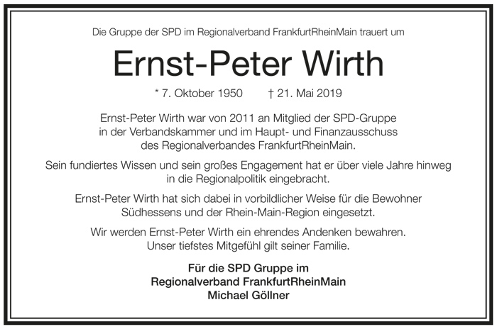 2019-05-24 TR Ernst-Peter Wirth